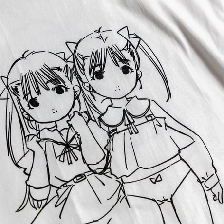 双子Tシャツ（ホワイト）
