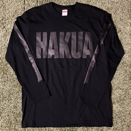 HAKUA ロングTシャツ黒