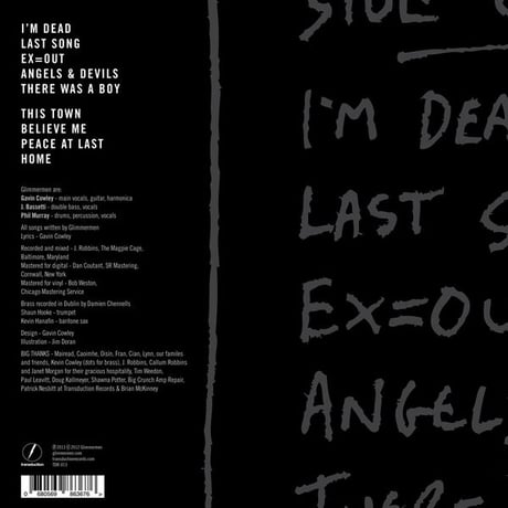 Glimmermen - "I'm Dead" (LP)