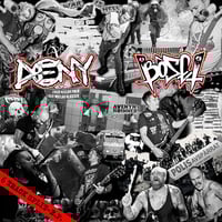 DENY / BÖSET - split 7"EP (Flyktsoda Records)