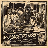 MESSAGE DE NOEL - compilation 7"EP (Asylum Party)