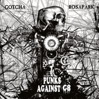 GOTCHA / ROSAPARK - "Punks Against G8" split CD (ACM023)