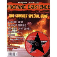 PROFANE EXISTENCE #57 Zine + CD (July-Sep 2008)