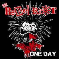 THE REBEL RIOT - One Day 7"EP - イラストジャケ (Harimau Asia)