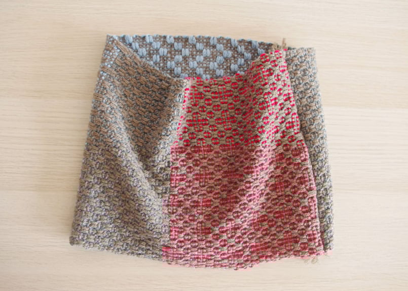 TEMBEA テンベア ネックウォーマー カシミヤ RED/RED TEMBEA