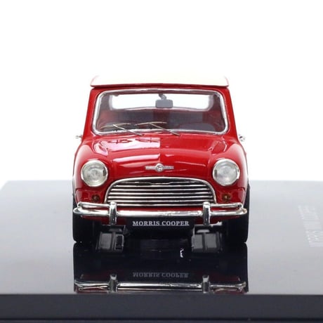 エブロ 1/43 モーリス ミニ クーパー レッド/ホワイト (44406)