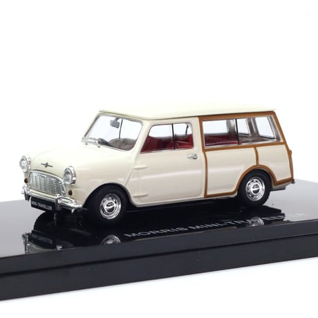 エブロ 1/43 モーリス ミニ トラベラー ホワイト (44499)