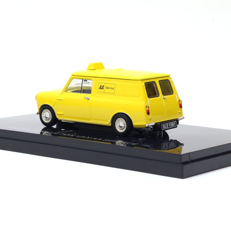 エブロ 1/43 オースチン ミニ バン AA イエロー (44562