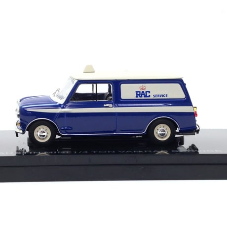エブロ 1/43 オースチン ミニ バン RAC　ブルー (44563)