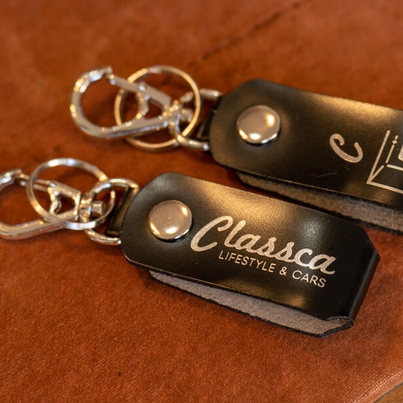 LLICA キーホルダー ロゴ・写真付き Kawasaki