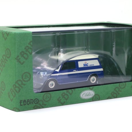 エブロ 1/43 オースチン ミニ バン RAC　ブルー (44563)