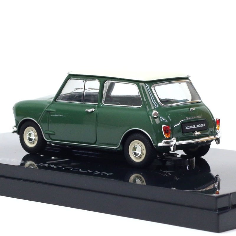 エブロ 1/43 モーリス ミニ クーパー グリーン/ホワイト (44407
