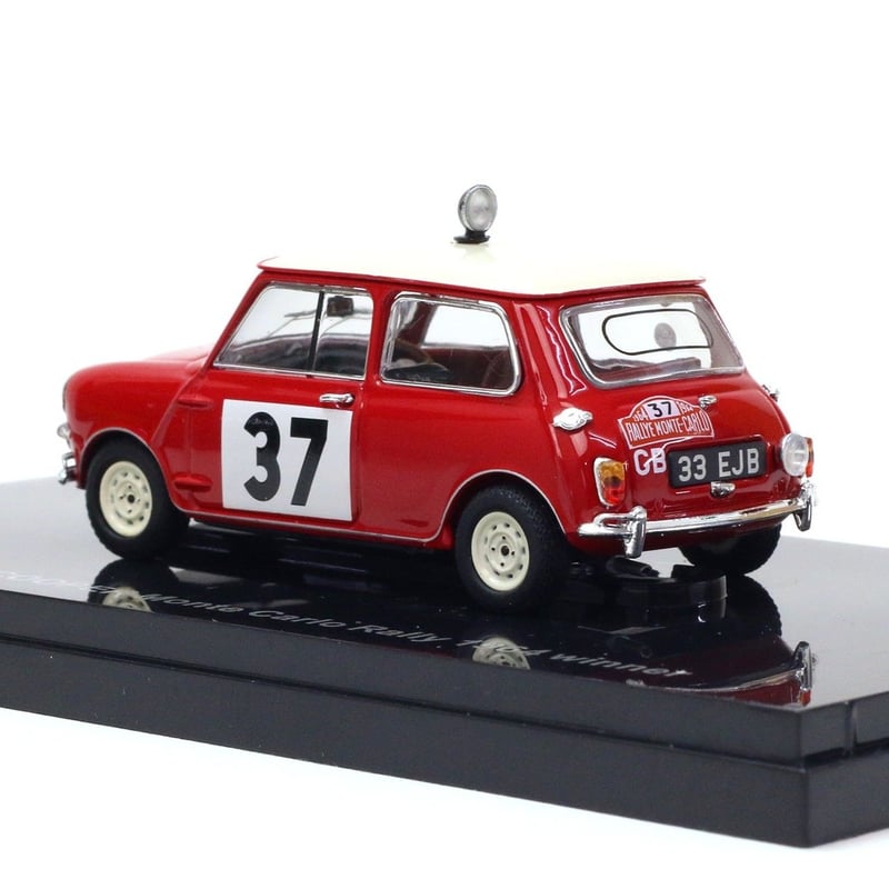 エブロ 1/43 モーリス ミニクーパー 1964モンテ WIN #37 レッド 