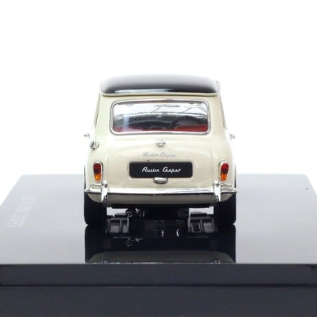 エブロ 1/43 オースチン ミニ クーパー ホワイト/ブラック (44408)