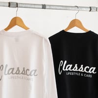 Classca ロングTシャツ（ブラック / ホワイト）