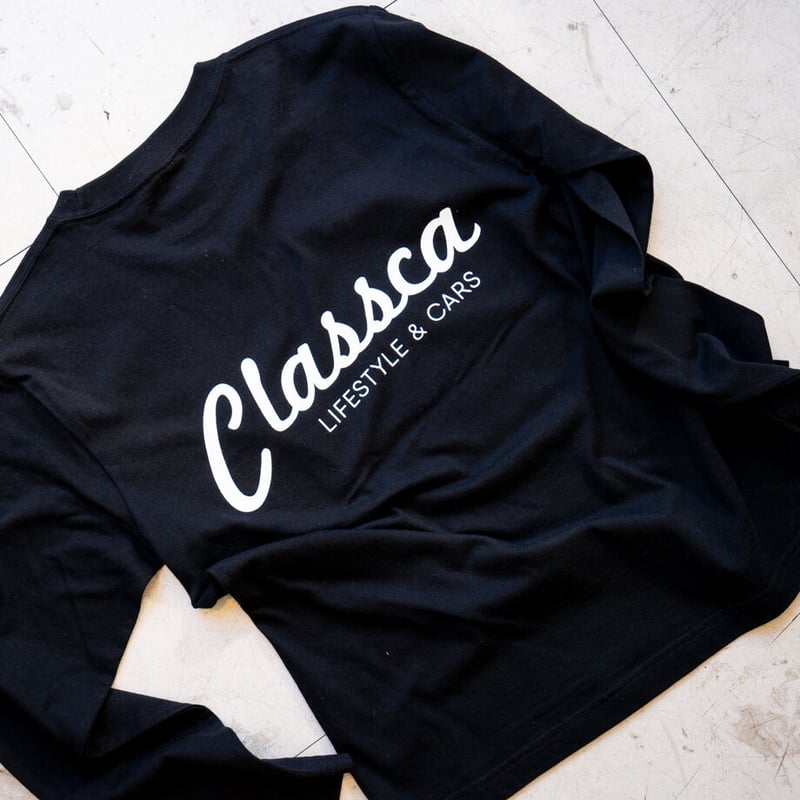 Classca ロングTシャツ（ブラック / ホワイト） | Classca