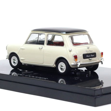 エブロ 1/43 オースチン ミニ クーパー ホワイト/ブラック (44408)