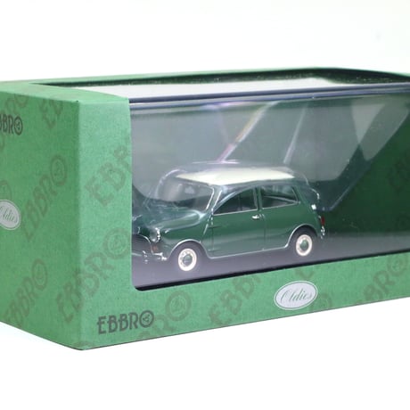 エブロ 1/43 モーリス ミニ クーパー グリーン/ホワイト (44407)