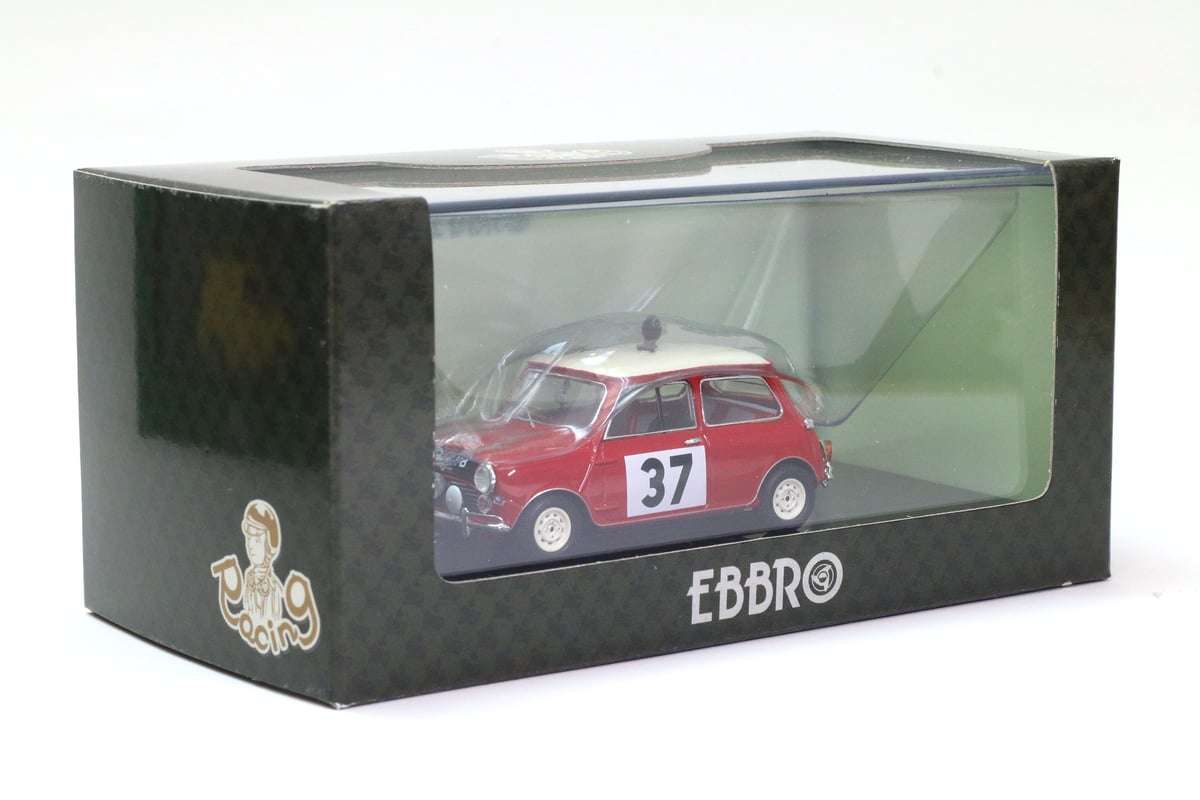エブロ EBBRO ミニクーパー ミニカー 1/43 4コセット fit=scale