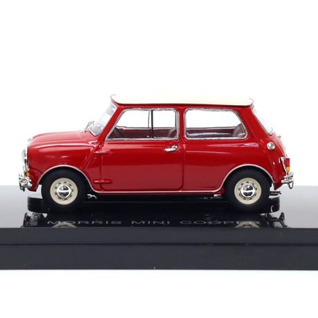エブロ 1/43 モーリス ミニ クーパー レッド/ホワイト (44406)