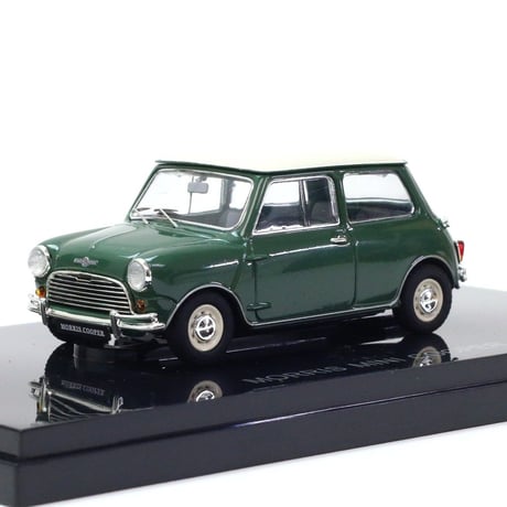 エブロ 1/43 モーリス ミニ クーパー グリーン/ホワイト (44407)