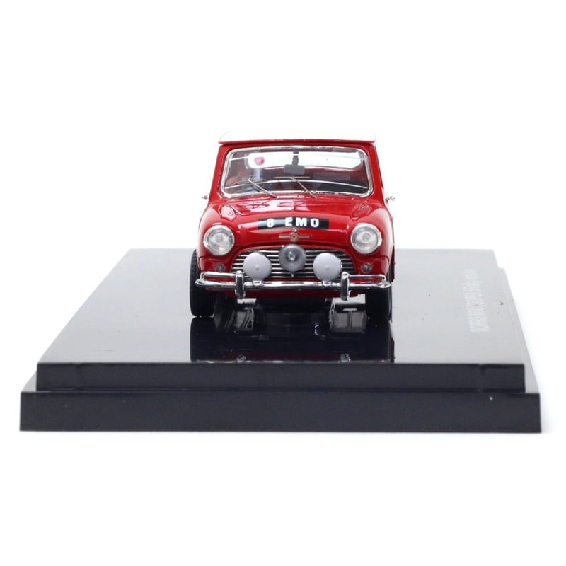 エブロ 1/43 モーリス ミニクーパーS ラリーVer レッド/ホワイト