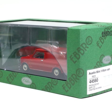 エブロ 1/43 オースチン ミニ バン レッド (44560)