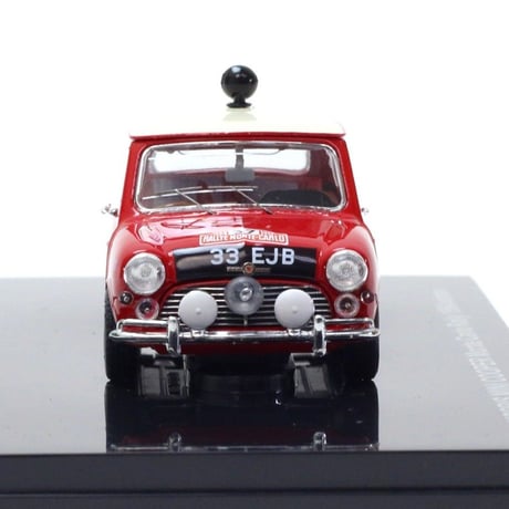 エブロ 1/43 モーリス ミニクーパー 1964モンテ WIN #37　レッド/ホワイト (44660)