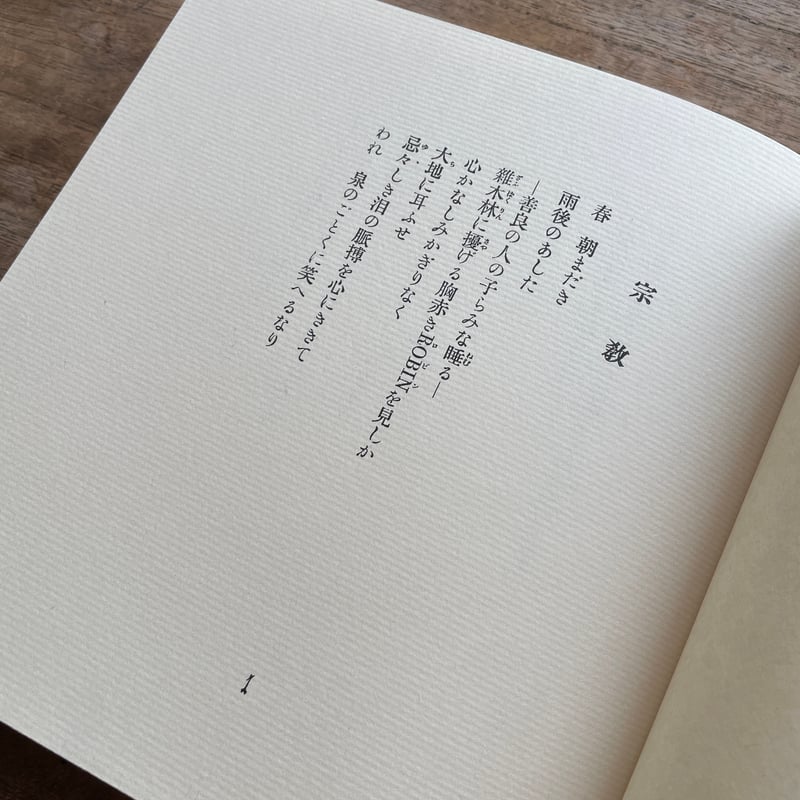 日夏耿之介『轉身の頌』（名著復刻詩歌文学館 <山茶花セット