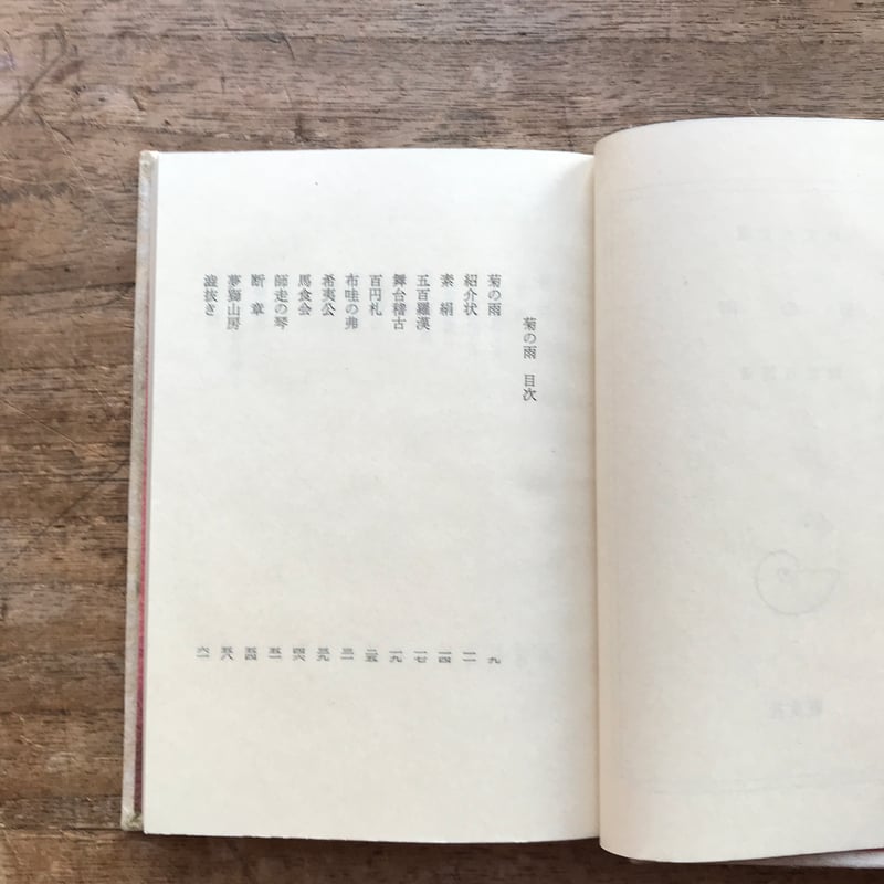 内田百閒『菊の雨』(旺文社文庫・半谷通氏自家装丁版) | ころがろう書店 内田百閒『菊の雨』(旺文社文庫・半谷通氏自家装丁版) | ころがろう書店