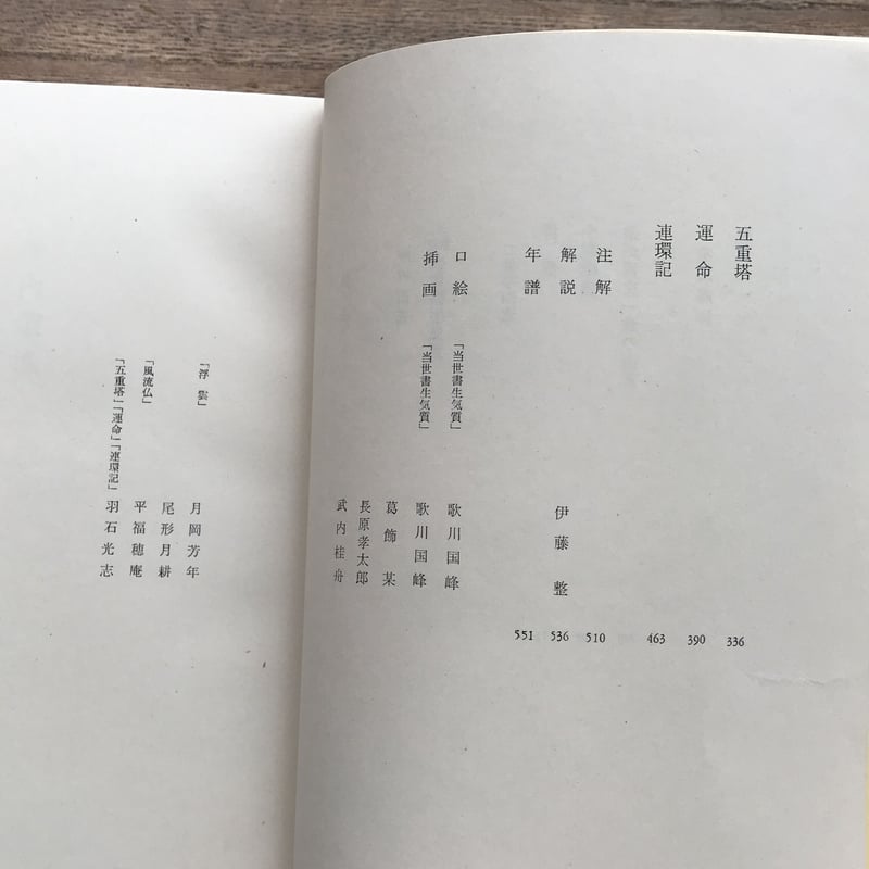 中央公論社『日本の文学 1 坪内逍遥・二葉亭四迷・幸田露伴 中央公論社『日本の文学 1 坪内逍遥・二葉亭四迷・幸田露伴