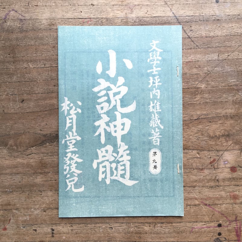 坪内逍遥『小説神髄（9冊セット）』（精選 名著復刻全集 近代