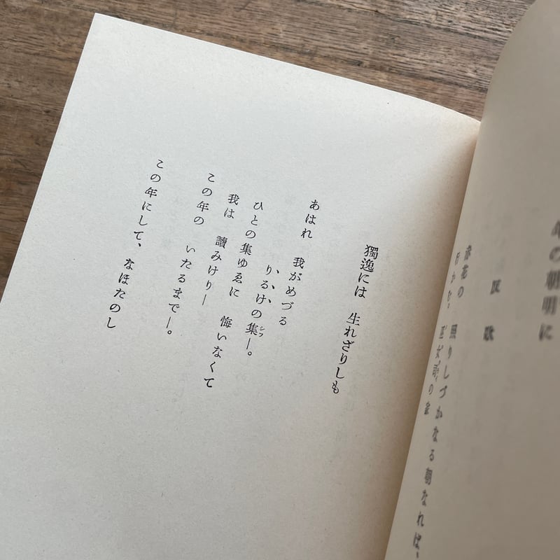 釈迢空『古代感愛集』（名著復刻詩歌文学館<石楠花セット>） | ころがろう書店