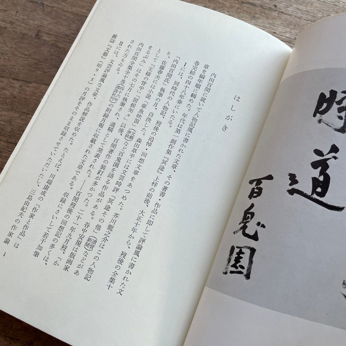 平山三郎編『回想 内田百閒』（初版） | ころがろう書店