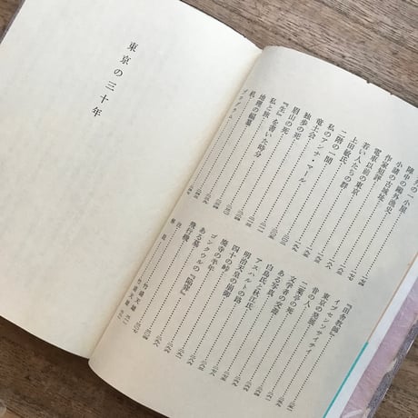 田山花袋『東京の三十年』（岩波文庫・半谷通氏自家装丁版）