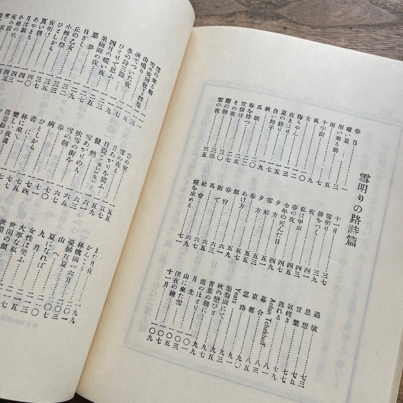 伊藤整『雪明りの路』（特選 名著復刻全集 近代文学館）【再入荷