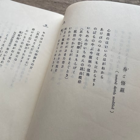 宮澤賢治『春と修羅』（精選　名著復刻全集　近代文学館）【再入荷】