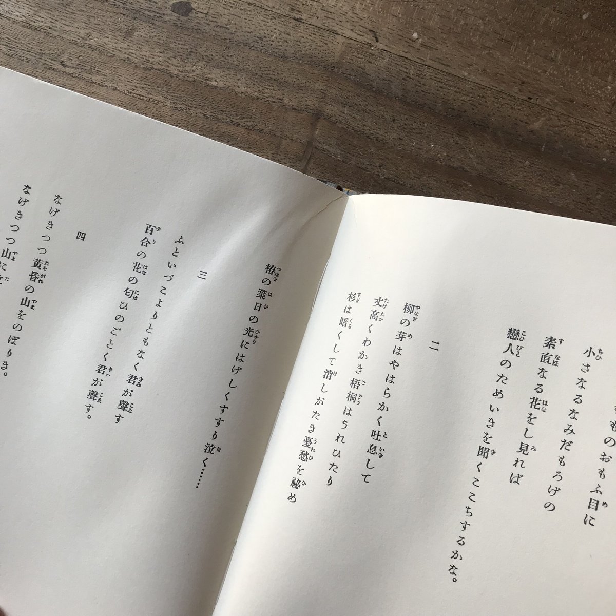 佐藤春夫『殉情詩集』（新撰 名著復刻全集 近代文学館） | ころ
