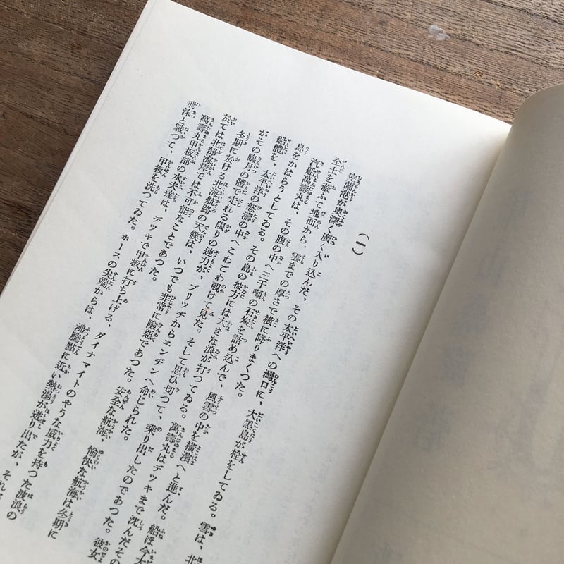 葉山嘉樹『海に生くる人々』（精選 名著復刻全集 近代文学館） | ころ