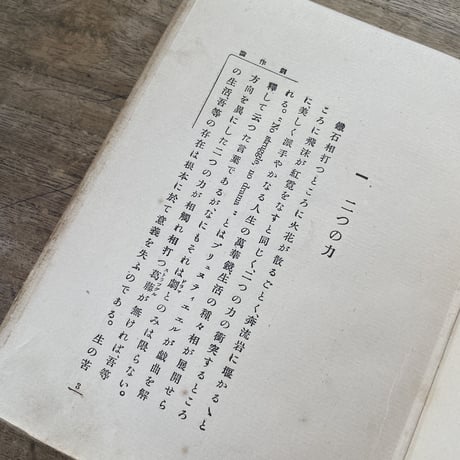 厨川白村『苦悶の象徴』（初版）