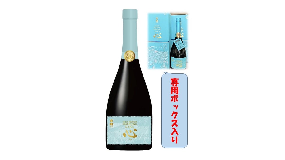 限定品TOKYO PREMIUM SPARKLING SAKE 心 730ml 限定品TOKYO PREMIUM SPARKLING SAKE 心 730ml