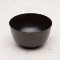 一汁三菜  欅(ケヤキ)材  小鉢（朱摺・黒摺 有）