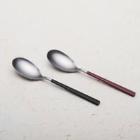 Lashiku 18-10 テーブルスプーン  粋 （朱・黒 有）