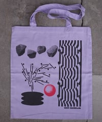 Collage prints "tote bag"