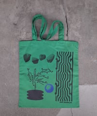 Collage prints "tote bag"
