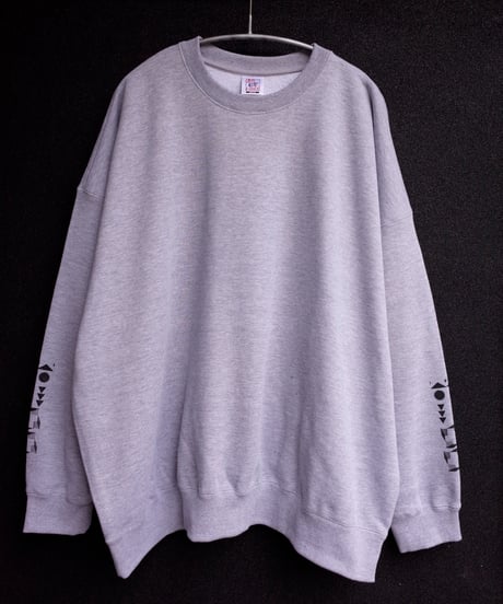 “EUREKA”Collage Crewneck Pullover