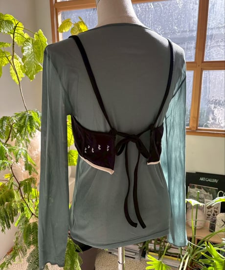 Cotton ビスチェ / B2B series with hoop*A