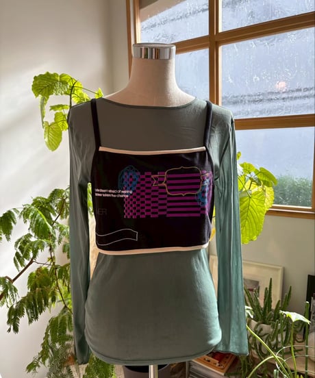 Cotton ビスチェ / B2B series with hoop*A