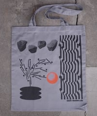 Collage prints "tote bag"