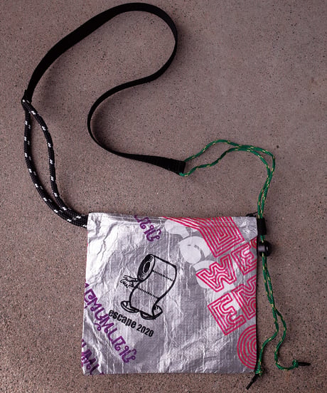 "OPPA-LA × ヘンタイワークス × wacky × mt.chills" collaboration MULTI PRINT サコッシュ：A